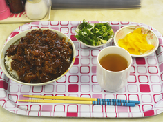 四日市競輪 グルメ写真 カツカレー丼