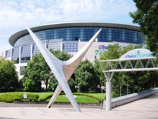 競輪場外観の写真