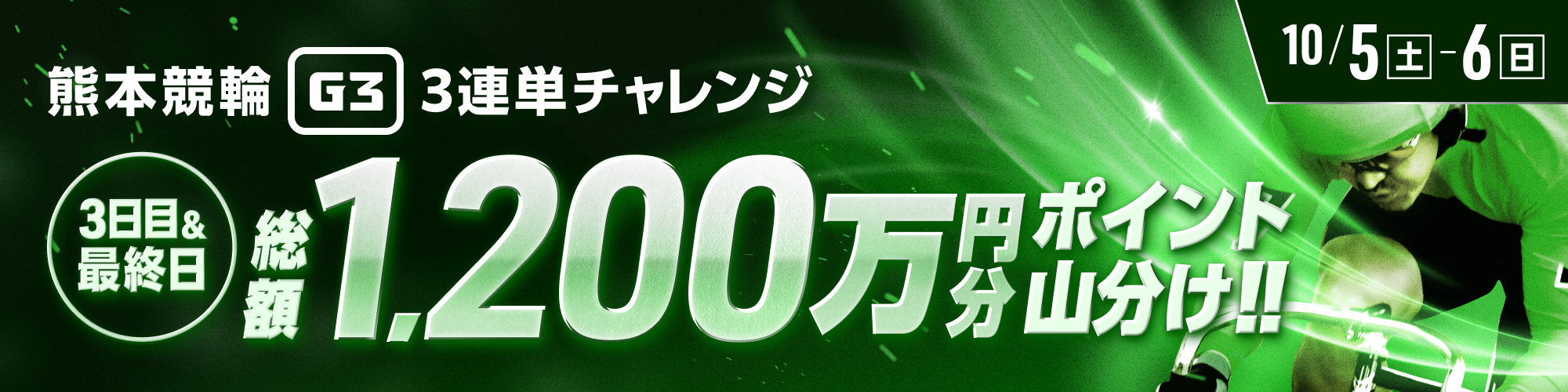 【総額1,200万山分け】熊本競輪G3 3日目&最終日 3連単的中チャレンジ